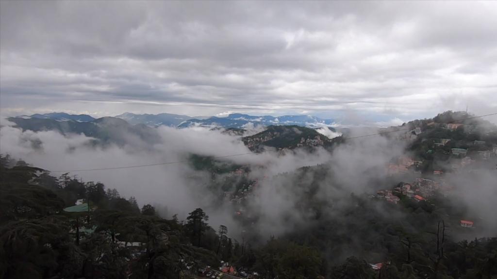 Shimla, is the best place to visit during monsoon 