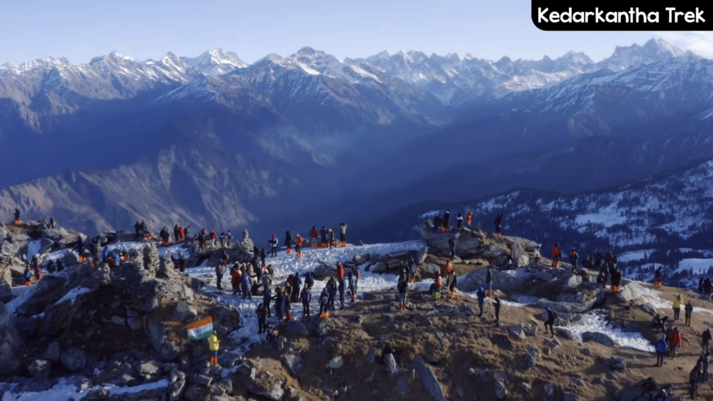 Kedarkantha is ne of the high-altitude treks which is also a popular site.